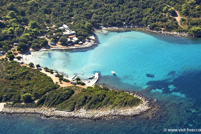 Bay Mlaska Sućuraj Island Hvar