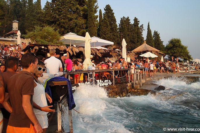 Hula Hula Beach Hvar Beaches In The Town Of Hvar - 