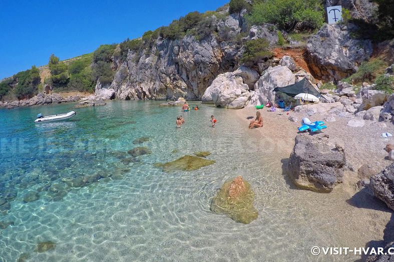 Spiaggia Medvid Bad Spiagge Vicino Zavala